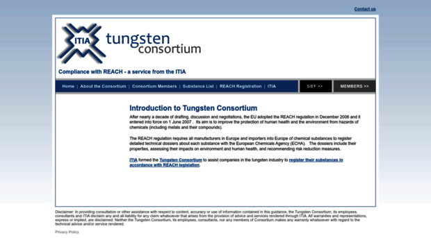 tungstenconsortium.com