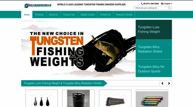 tungstenfishingweight.com