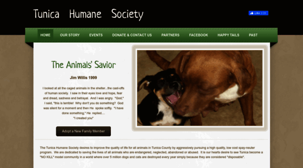 tunicahumanesociety.com