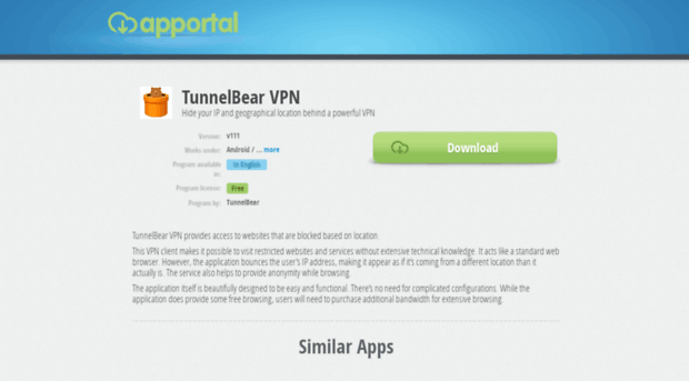 tunnelbear-vpn.apportal.co