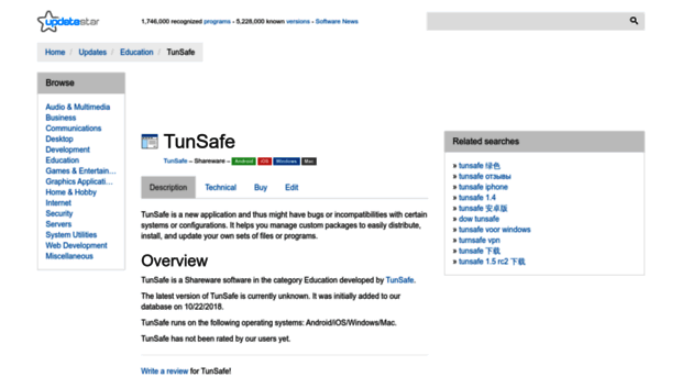 tunsafe.updatestar.com