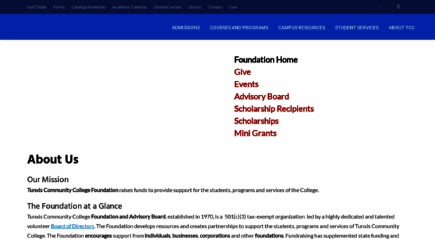 tunxisfoundation.org