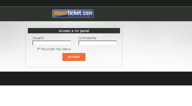 tupanel.deporticket.com