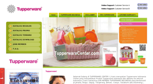 tupperwarecenter.com