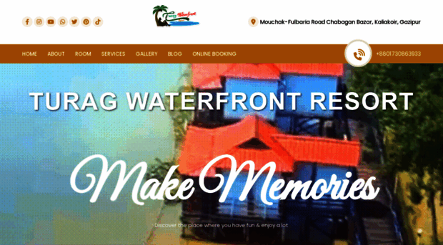 turagwaterfrontresort.com