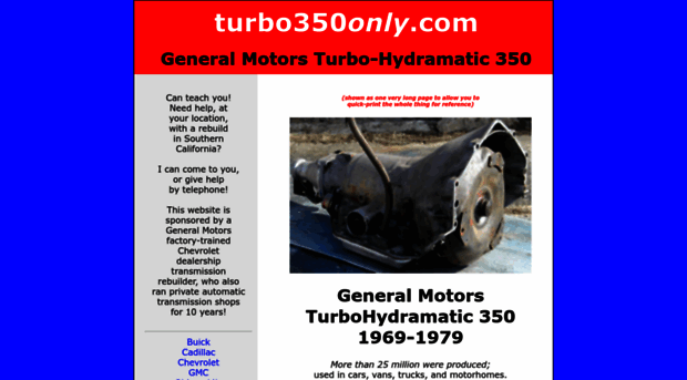 turbo350only.com