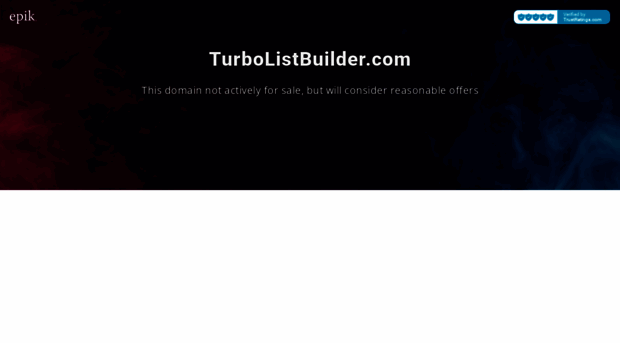turbolistbuilder.com