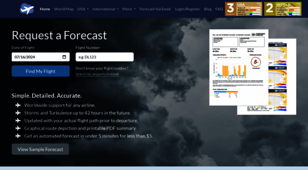 turbulenceforecast.com