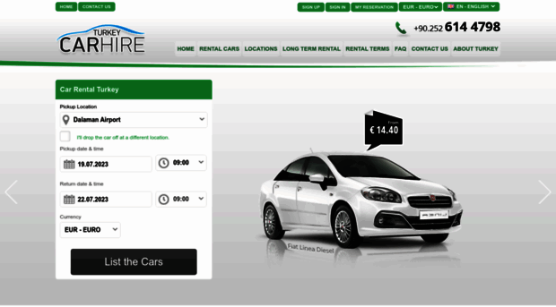 turkeycarhire.com