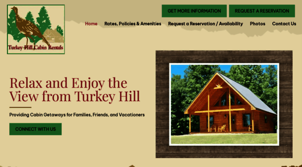 turkeyhillcabinrentals.com
