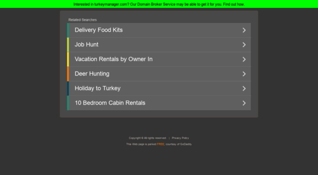 turkeymanager.com