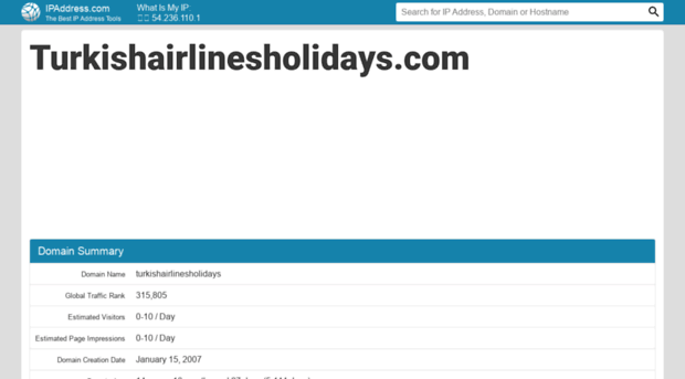 turkishairlinesholidays.com.ipaddress.com