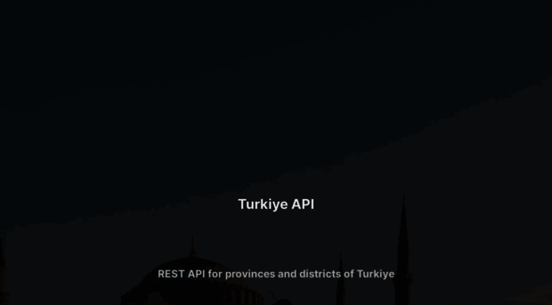 turkiyeapi.dev