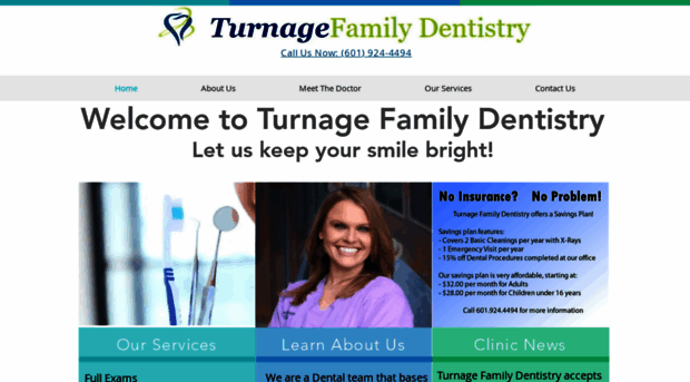 turnagefamilydentistry.com