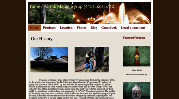 turnerfarmsmaplesyrup.com