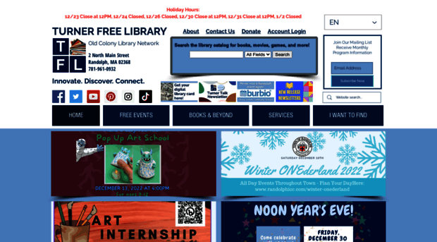 turnerfreelibrary.org