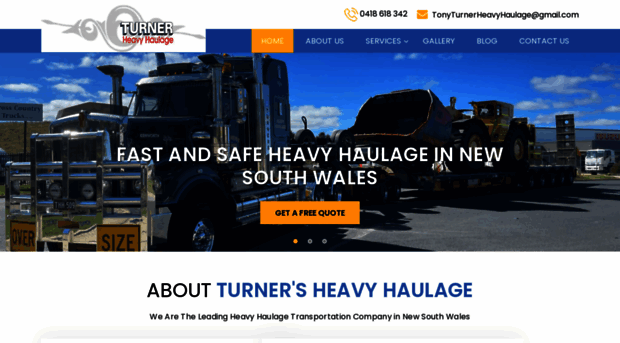 turnersheavyhaulage.com.au