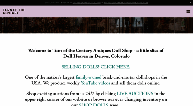 turnofthecenturyantiques.com