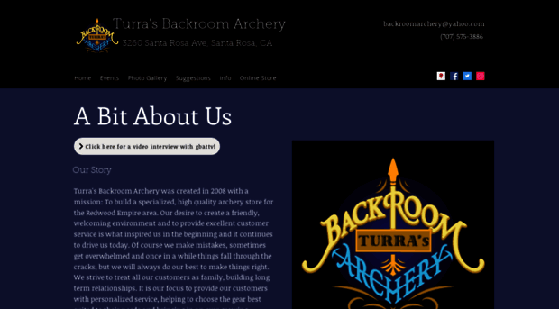 turrasbackroomarchery.com