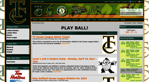 turtleclubbaseball.com