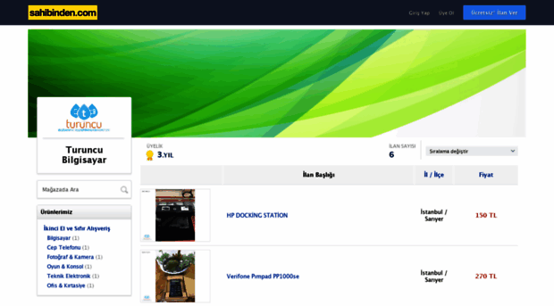 turuncubilgisayar.sahibinden.com