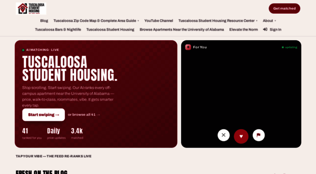 tuscaloosastudenthousing.com