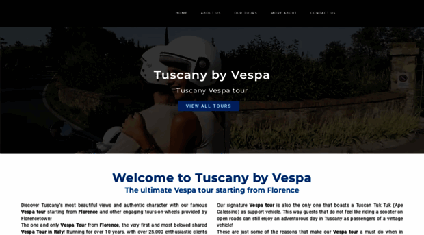 tuscanybyvespa.com