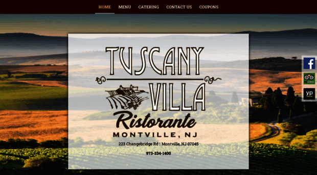 tuscanyvillaristorante.com