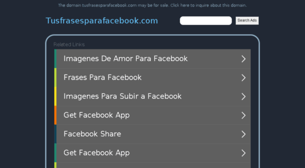 tusfrasesparafacebook.com