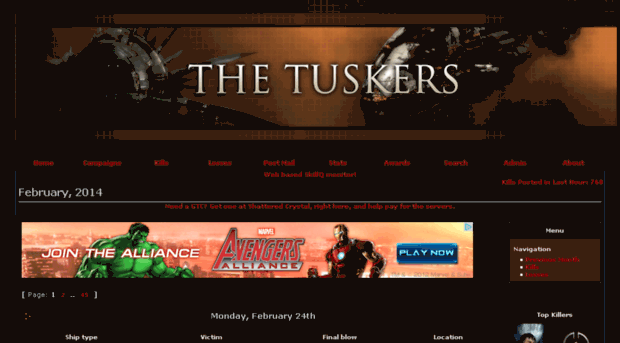 tuskers.killmail.org