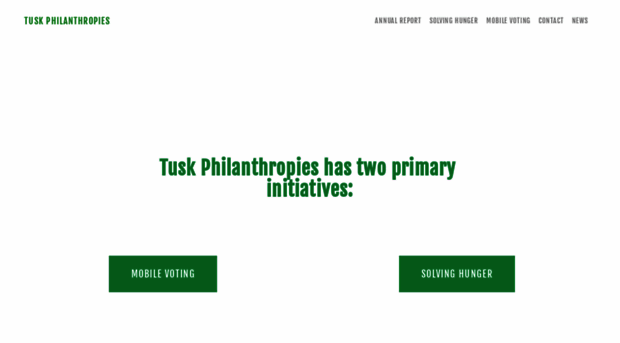 tuskphilanthropies.com