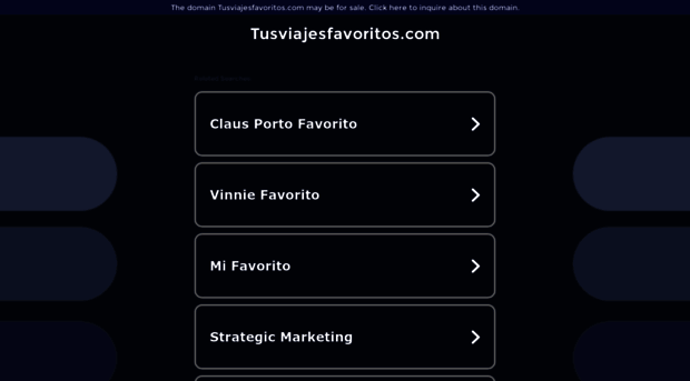 tusviajesfavoritos.com