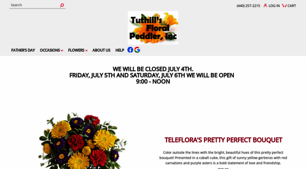 tuthillsfloralpeddler.com