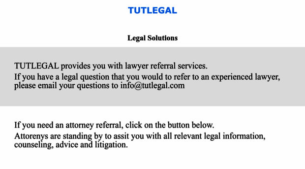 tutlegal.com