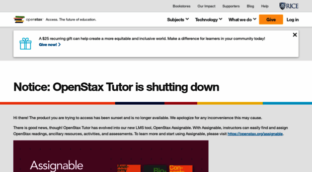 tutor.openstax.org