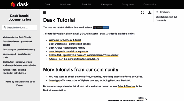 tutorial.dask.org