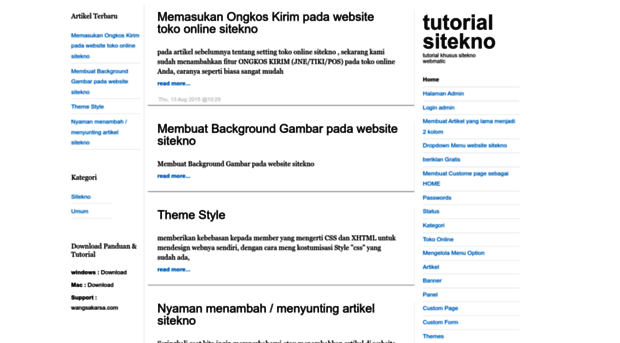 tutorial.sitekno.com