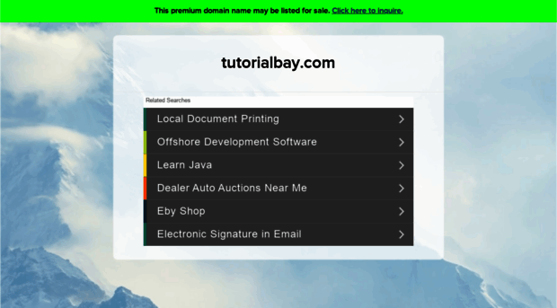 tutorialbay.com