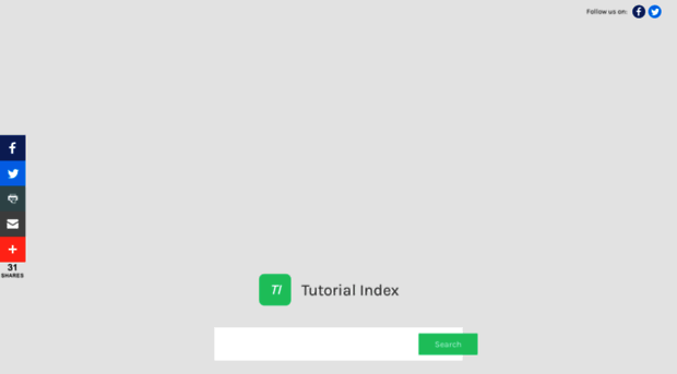 tutorialindex.com