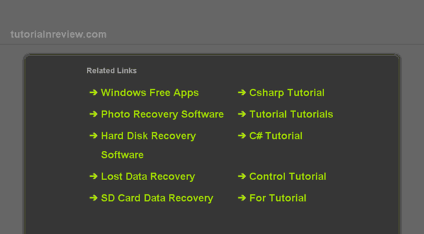 tutorialnreview.com