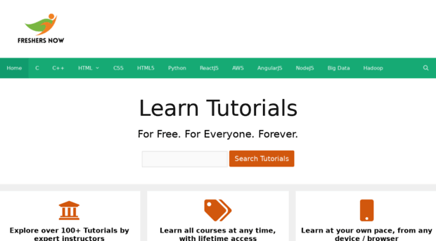 tutorials.freshersnow.com