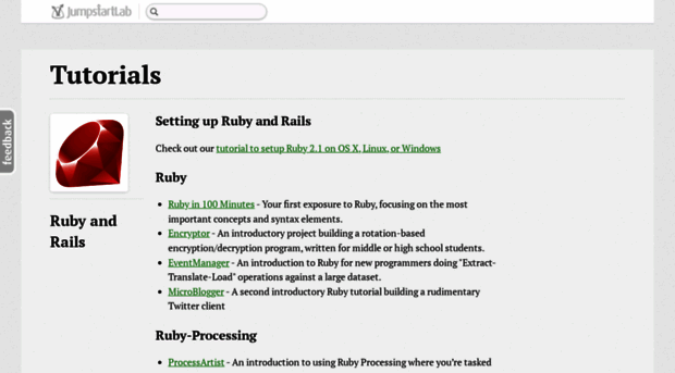 tutorials.jumpstartlab.com