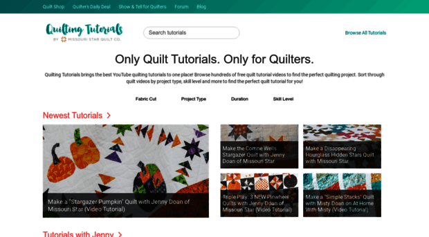 tutorials.missouriquiltco.com