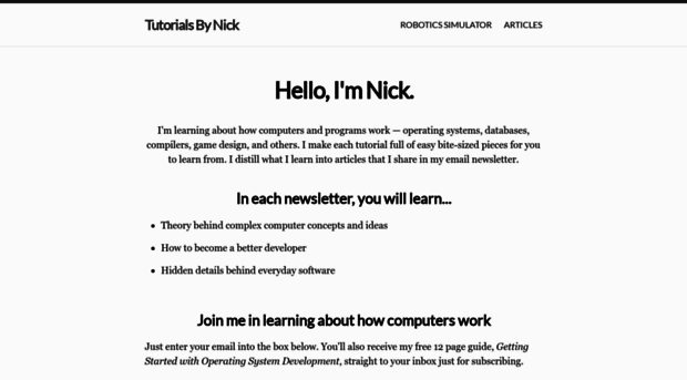 tutorialsbynick.com