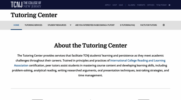 tutoringcenter.tcnj.edu