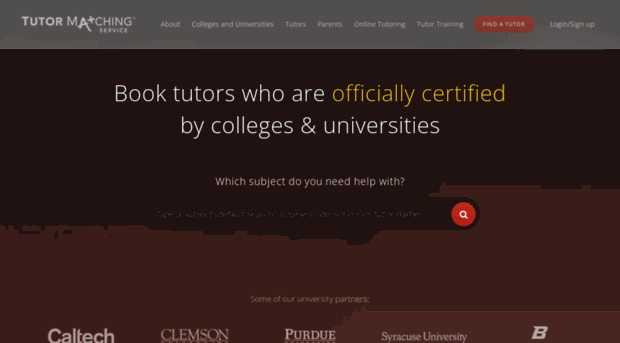 tutormatchingservice.com