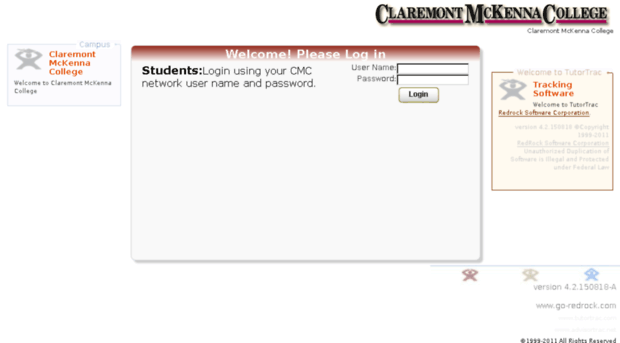 tutortrac.cmc.edu