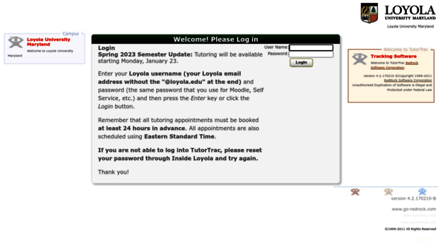 tutortrac.loyola.edu