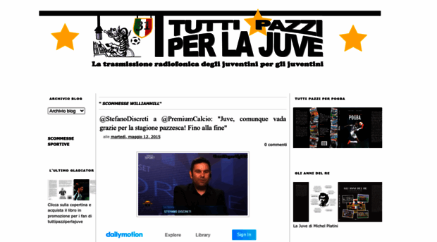 tuttipazziperlajuve.com