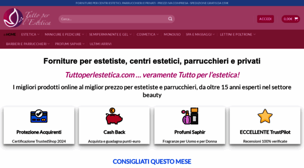 tuttoperlestetica.com